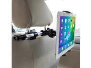 iKross Extension 360 Degrees Rotation Car Mount Tablet Backseat Headrest Mount Holder for E Fun Nextbook 10.1 8 Windows 8.1 Nextbook 7 8 Nextbook Premium 8H