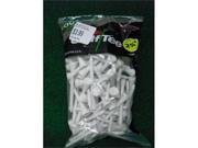 Pride Golf Tee Birch 2 3 4 Tees 100 Ct Bag White NEW