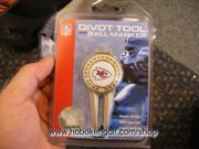 Kansas City Chiefs NFL Divot Tool Magnetic Marker