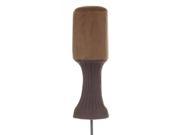 Plush Style Ready To Embroider 460cc Golf Headcover Brown