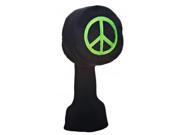 Daphne s High Quality Golf Headcovers 460cc Peace Sign