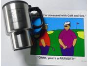 ParVert Cartoon Golf Travel Mug