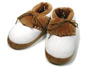 Men s Brown Golf Styled Bedroom Slippers X Small NEW