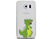 UV Printed TPU Phone Case - Cartoon Green Dinosaur UV Printed TPU Phone Case - Cartoon Green Dinosaur