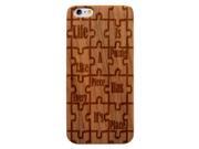 Laser Engraved Wood Phone Case - Life is a Puzzle Quote (Maple, Cherry, Black, Cork) for iPhone 4/4s, iPhone 5/5s/SE, iPhone 6/6s, iPhone 6/6s Plus, Galaxy S4, Laser Engraved Wood Phone Case - Life is a Puzzle Quote (Maple, Cherry, Black, Cork) for iPhone 4/4s, iPhone 5/5s/SE, iPhone 6/6s, iPhone 6/6s Plus, Galaxy S4,