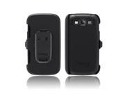 OEM Otterbox Samsung Galaxy S3 Defender Series Silicone Over Hard Plastic Snap On Case Cover W Holster Black
