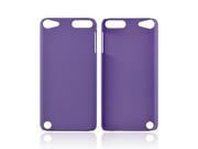 Apple Ipod Touch 5 Rubberized Plastic Cover Light Purple