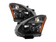 Nissan Rogue 08-14 Halogen Model Only ( Don‘t Fit HID models ) OEM Style Headlights-Black Nissan Rogue 08-14 Halogen Model Only ( Don‘t Fit HID models ) OEM Style Headlights-Black