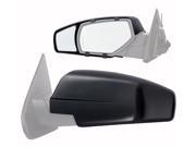 Fit system 14 CHEVROLET Silverado 1500 Snap On towing mirror only textured Pair 14 GMC Sierra 1500 Snap On towing mirror only textured Pair Custom Fi