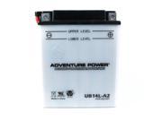 UPG Adventure Power UB14L A2 Conventional Power Sports Battery 42003