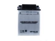 UPG Adventure Power UB14A A2 Conventional Power Sports Battery 42002