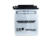 UPG Adventure Power 12N12A 4A 1 Conventional Power Sports Battery 41544