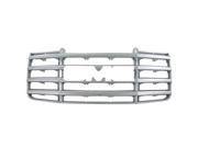 Bully Chrome Grille for a 07 09 GMC 2500 HD 1pc OVERLAY STYLE CLIP ON ONLY Grille Insert GI 54