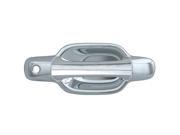 Bully Chrome Door Handle Cover for a 04 09 CHEVY COLORADO 04 09 GMC CANYON 2 dr W KEYHOLE Door Handle Cover DH68113A