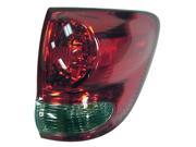 Collison Lamp 05 07 Toyota Sequoia Tail Light Lens Assembly Right 11 6113 00