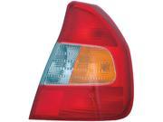 Collison Lamp 00 02 Hyundai Accent Tail Light Lens Assembly Right 11 6015 00