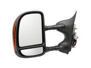 Pilot Power Heated Mirror Left Black Smooth Textured FDS09410LL