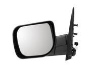 Pilot Power Heated Mirror Left Chrome Black Smooth Textured NST09410CL
