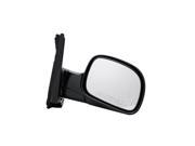 Pilot Power Non Heated Mirror Right Black Smooth MI 070