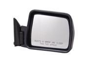 Pilot 84 96 Jeep Cherokee 84 96 Jeep Wagoneer Power Non Heated Mirror Right Black Smooth 4100031
