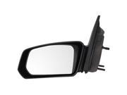 Pilot 03 07 Saturn Ion Coupe Manual Remote Mirror Left Black Textured ST309410BL