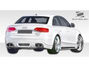 Extreme Dimensions 2009 2012 Audi A4 R 1 4DR Rear Diffuser will not fit S Line models 107421