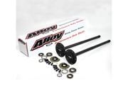 Alloy USA This chromoly 1 piece rear axle shaft conversion kit from Alloy USA fits 82 86 Jeep CJ 7s and CJ 8s with a Wide Track AMC 20 rear axle. 12126