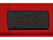 T REX X METAL Series Body Side Badges 3 Pc Black CHROME 6700031