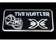 T REX The Hustler Series Body Side Badges 1 Pc Black Machine BLACK MACH 6901013