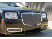 T REX 2005 2010 Chrysler 300 without factory fog lights Upper Class Polished Stainless Bumper Mesh Grille Will not fit 300C or Touring w Fog Lights POLISHED