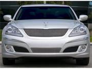 T REX 2010 2012 Hyundai Equus Signature Upper Class Polished Stainless Mesh Grille With Formed Mesh Center POLISHED 54496