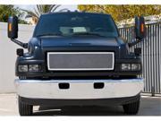 T REX 2004 2010 Chevrolet Kodiak Upper Class Polished Stainless Mesh Grille 1 Pc Style POLISHED 54087