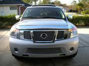 T REX 2008 2012 Nissan Armada Billet Grille Overlay Bolt On Insert 3 Pc W Logo Opening POLISHED 21784
