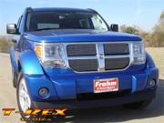 T REX 2007 2010 Dodge Nitro Billet Grille Overlay Bolt On 4 Pc POLISHED 21478