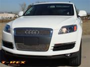 T REX 2007 2008 Audi Q7 Upper Class Polished Stainless Mesh Grille 2 Pc POLISHED 54989