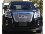 T REX 2010 2012 GMC Terrain Upper Class Polished Stainless Mesh Grille With Formed Mesh Overlay w Logo Opening POLISHED 54153