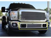T REX 2011 2012 Ford Super Duty Upper Class Polished Stainless Bumper Mesh Grille Between Tow Hooks Mesh Only No Frame POLISHED 55546
