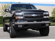 T REX 2003 2005 Chevrolet Silverado All Models Except 05 HD Upper Class Polished Stainless Mesh Grille 2 Pc Style All Black BLACK 51100
