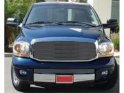 T REX 2006 2008 Dodge Ram PU Billet Grille Insert Custom 1 Pc Full Opening Requires Cutting center Bars POLISHED 20468