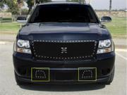 T REX 2007 2012 Chevrolet Avalanche X METAL Series Studded Bumper Grille ALL Black BLACK 6720511