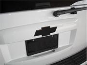 T REX 2007 2012 Chevrolet Tahoe Suburban Billet Bowtie Rear Plain All Black 8 Length BLACK 19053B