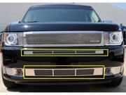 T REX 2009 2012 Ford Flex Upper Class Polished Stainless Bumper Mesh Grille 2 Pc POLISHED 55523