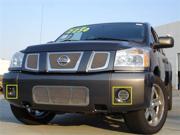 T REX 2004 2012 Nissan Titan 04 07 Armada SS Fog Lamp Grilles 2 Fog with out factory fogs POLISHED 55781