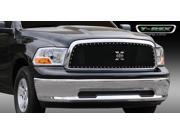 T REX 2009 2012 Dodge Ram PU 1500 X METAL Series Studded Main Grille Custom 1 Pc Opening Requires Cutting center Bars ALL Black BLACK 6714571