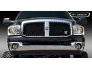 T REX 2006 2008 Dodge Ram PU X METAL Series Studded Main Grille Custom 2 Pc Opening Requires Cutting center Bars ALL Black BLACK 6714671
