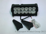 Race Sport RS LED 36W Race Sport 8 LED Light Bar 36W 2 340LM 8 White Durable Water Proof Dust Proof Car Exterior