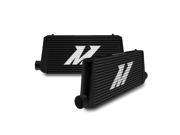 Mishimoto Universal Black R Line Intercooler Overall Size 31x12x4 Core Size 24x12x4 Inlet Outlet MMINT URB