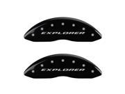MGP 06 10 Ford Explorer Eddie Bauer Caliper Covers 10041SXPLBK