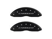 MGP 11 13 Dodge Charger R T Caliper Covers 12162SCHBMB