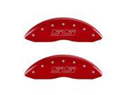 MGP 02 04 Chevrolet Avalanche 2500 Base Caliper Covers 14048SSS1RD